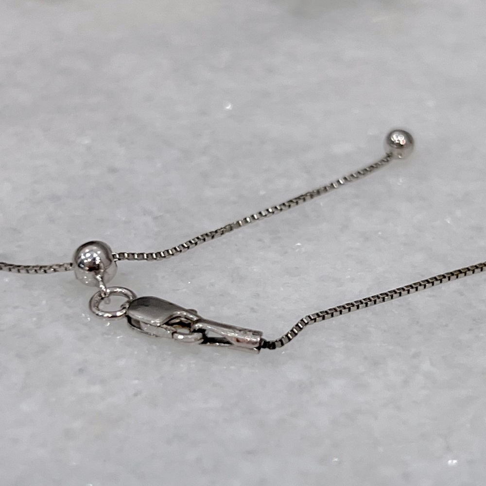 Sterling Silver Floating Balls Adjustable Necklace - image 7